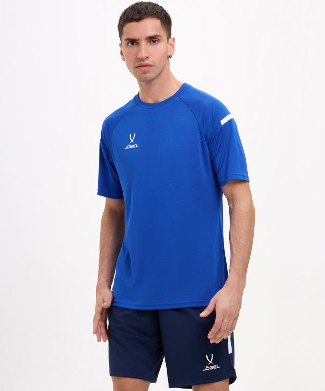 Футболка тренировочная CAMP 2 Training Poly Tee, синий, размер YL, Jögel ЦБ-00003420
