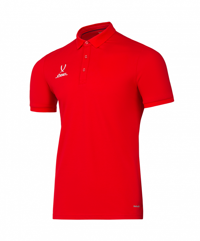 Поло JOGEL NATIONAL PerFormDRY Classic Polo, красный, размер L ЦБ-00003553