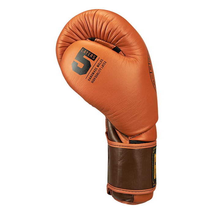 боксерские перчатки STRIKER коричневый/табачный Green Hill THBGTR-23 16oz