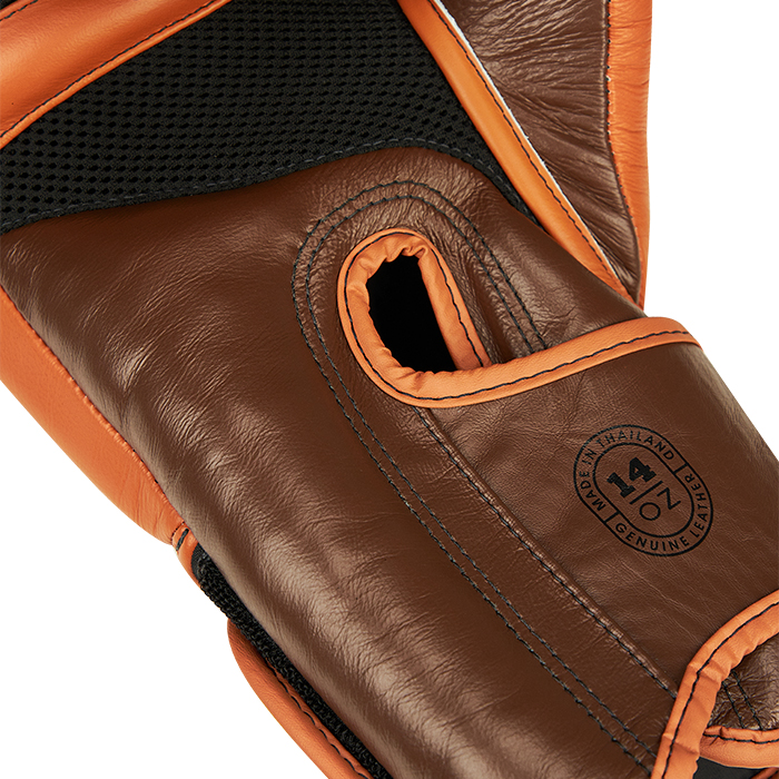 боксерские перчатки STRIKER коричневый/табачный Green Hill THBGTR-23 16oz