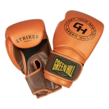 боксерские перчатки STRIKER коричневый/табачный Green Hill THBGTR-23 16oz