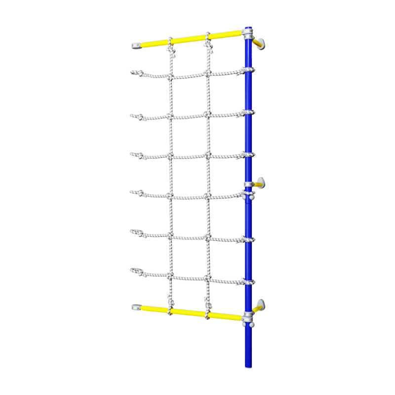 Комплект с канатным лазом пристенный (синяя слива) ROMANA Dop7