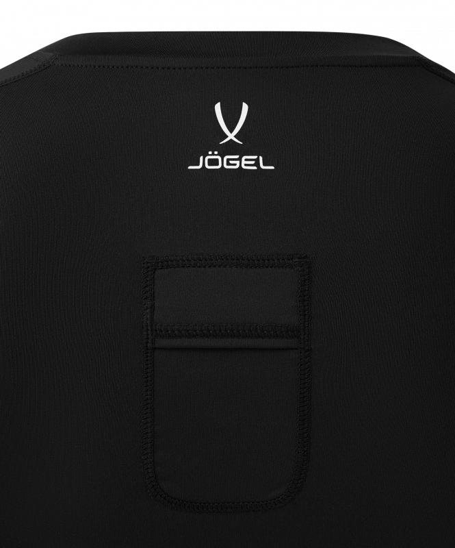 Футболка компрессионная судейская PerFormDRY Referee Baselayer Tee SS, черный, размер YL, JÖGEL ЦБ-00002994