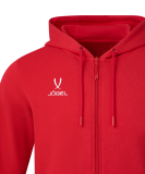 Худи на молнии ESSENTIAL Cotton FZ Hoodie, красный, детский, размер YXL, JÖGEL ЦБ-00004786