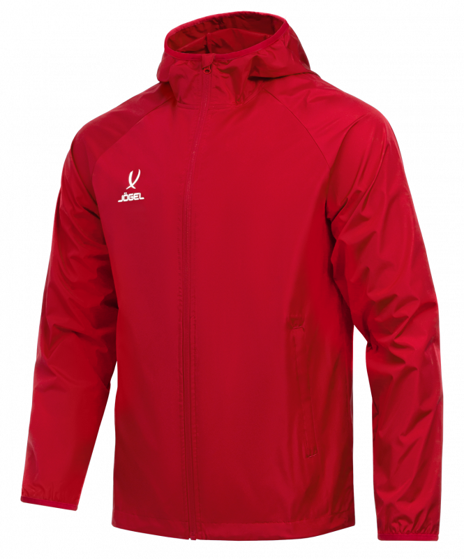 Куртка ветрозащитная CAMP Rain Jacket, красный, детский, размер YXL, Jögel ЦБ-00005431