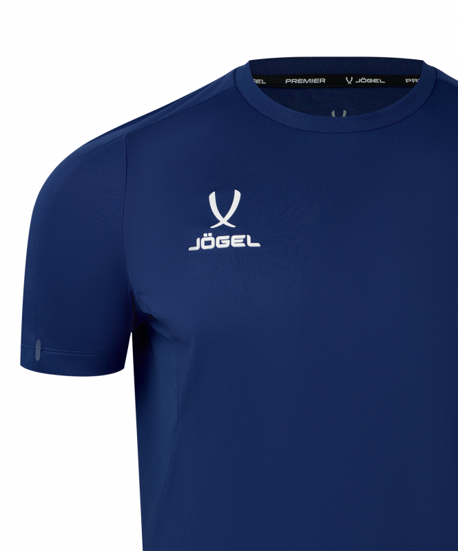 Футболка тренировочная JÖGEL PREMIER PerFormDRY Training Poly Tee, темно-синий, размер M ЦБ-00004869