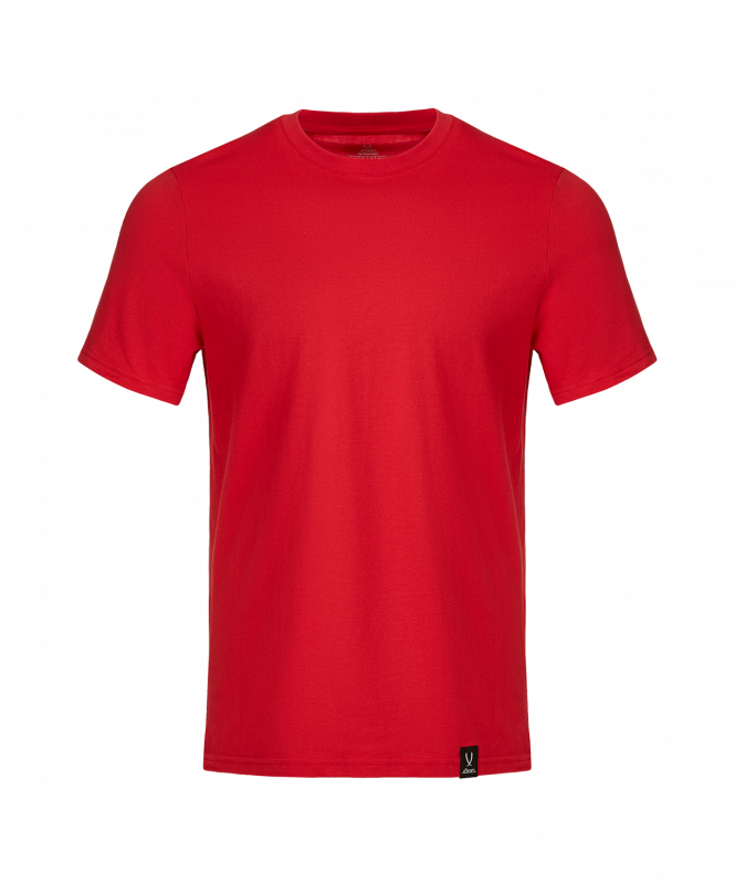 Футболка ESSENTIAL Core Tee, красный, размер M, Jögel ЦБ-00004704
