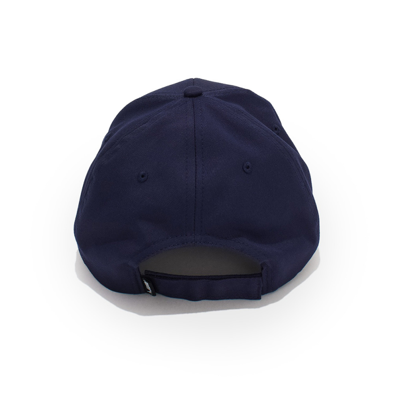 Бейсболка спорт. PUMA Ess Metal Cat BB Cap, 02599406, 100% полиэстер, темно-синий