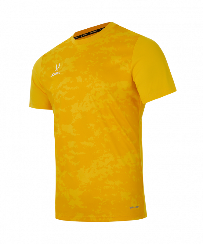 Футболка вратарская DIVISION PerFormDRY SPLASH GK Jersey, желтый, размер L, Jögel ЦБ-00004628
