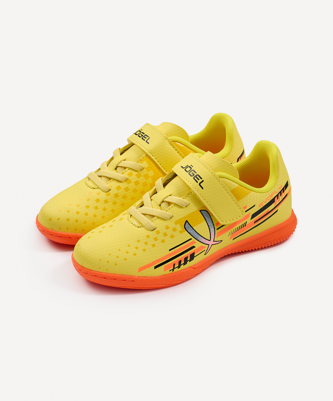 Бутсы зальные Evofly IN Talant Yellow/orange, детский, размер 29, Jögel ЦБ-00004206