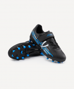 Бутсы футбольные Evofly FG Talant Black/blue, детский, размер 31, Jögel ЦБ-00004202
