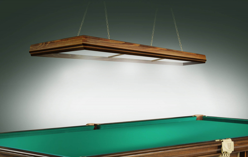 Лампа Evolution 3 секции сосна (ширина 600) (№1, фурнитура золото)