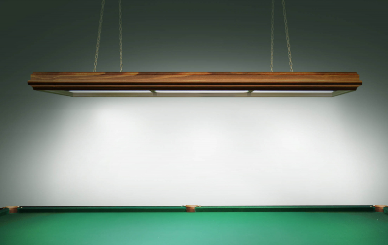 Лампа Evolution 3 секции сосна (ширина 600) (№1, фурнитура золото)