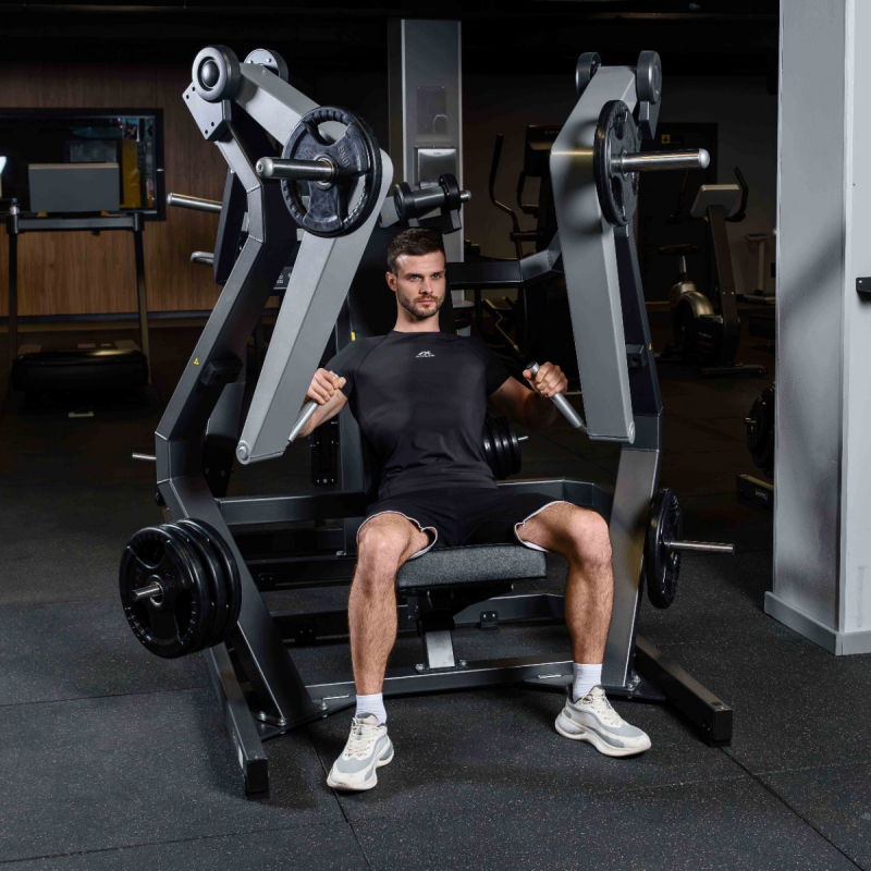 Широкий жим от груди, рычаги серые D910 DHZ Fitness