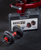 Гантель разборная в чемодане BASEFIT DB-705 чугун/пластик, 7.5 кг, 1 шт УТ-00019315