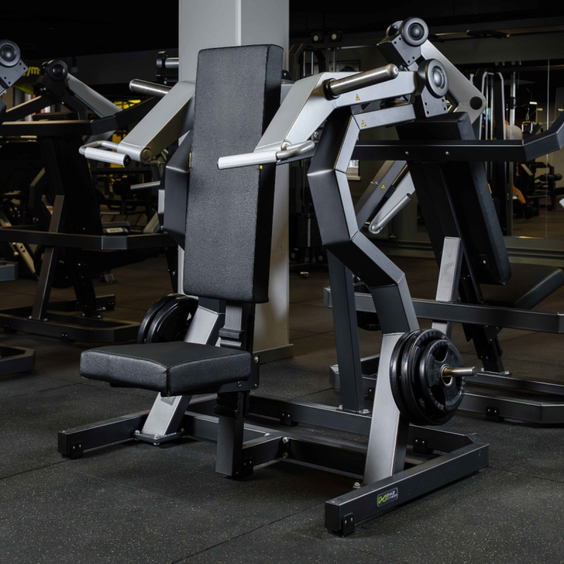 Жим от плеч, рычаги серые D935 DHZ Fitness
