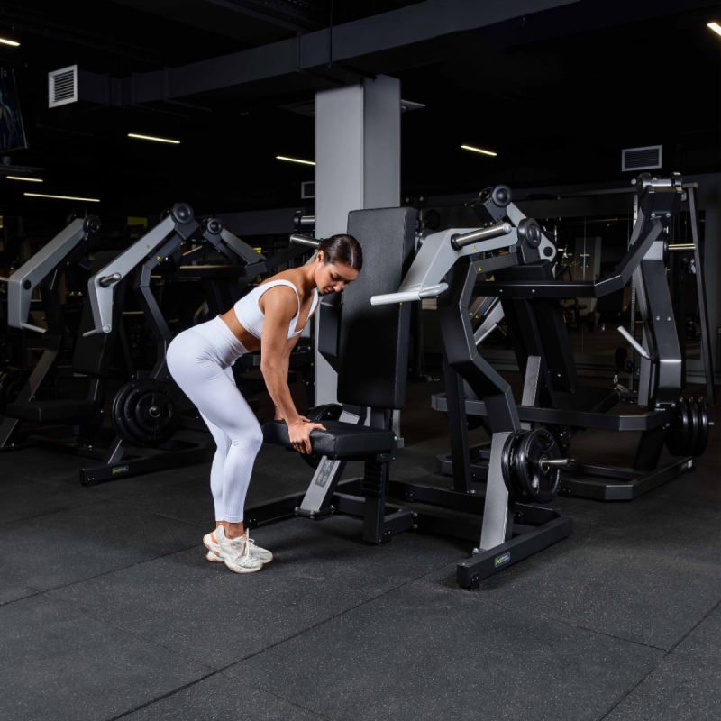 Жим от плеч, рычаги серые D935 DHZ Fitness