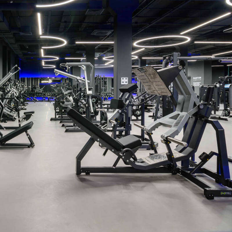 Жим ногами, рычаги серые D950 DHZ Fitness