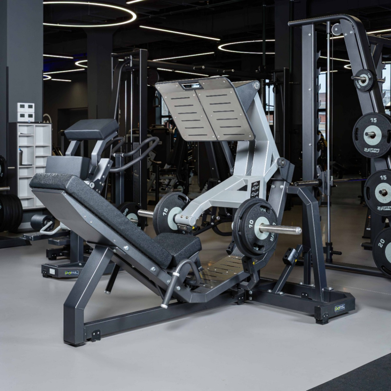 Жим ногами, рычаги серые D950 DHZ Fitness