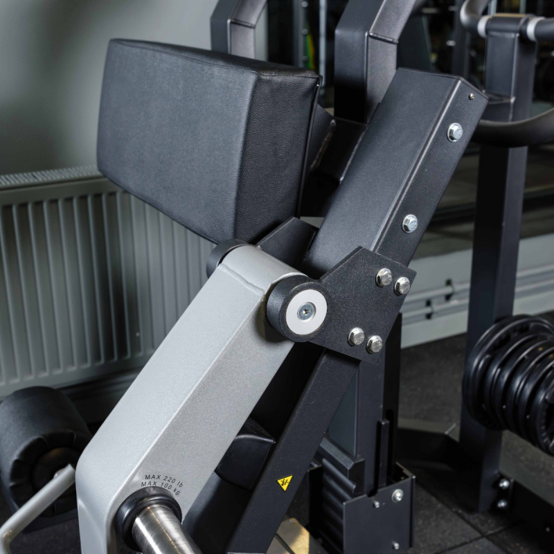 Сгибание ног стоя, рычаги серые D955 DHZ Fitness