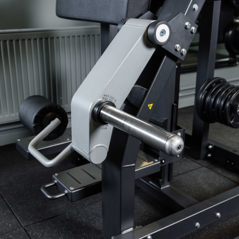 Сгибание ног стоя, рычаги серые D955 DHZ Fitness