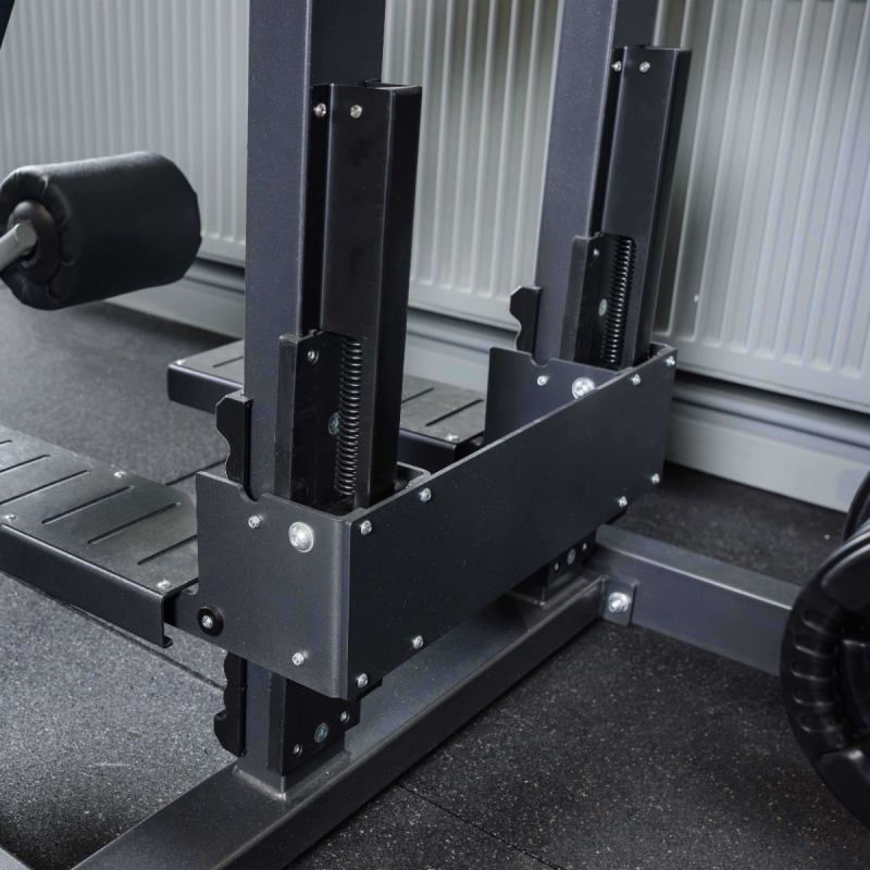 Сгибание ног стоя, рычаги серые D955 DHZ Fitness