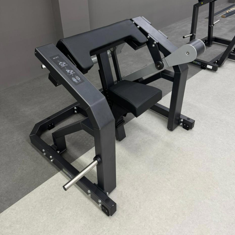 Бицепс-машина сидя, рычаги серые D970 DHZ Fitness