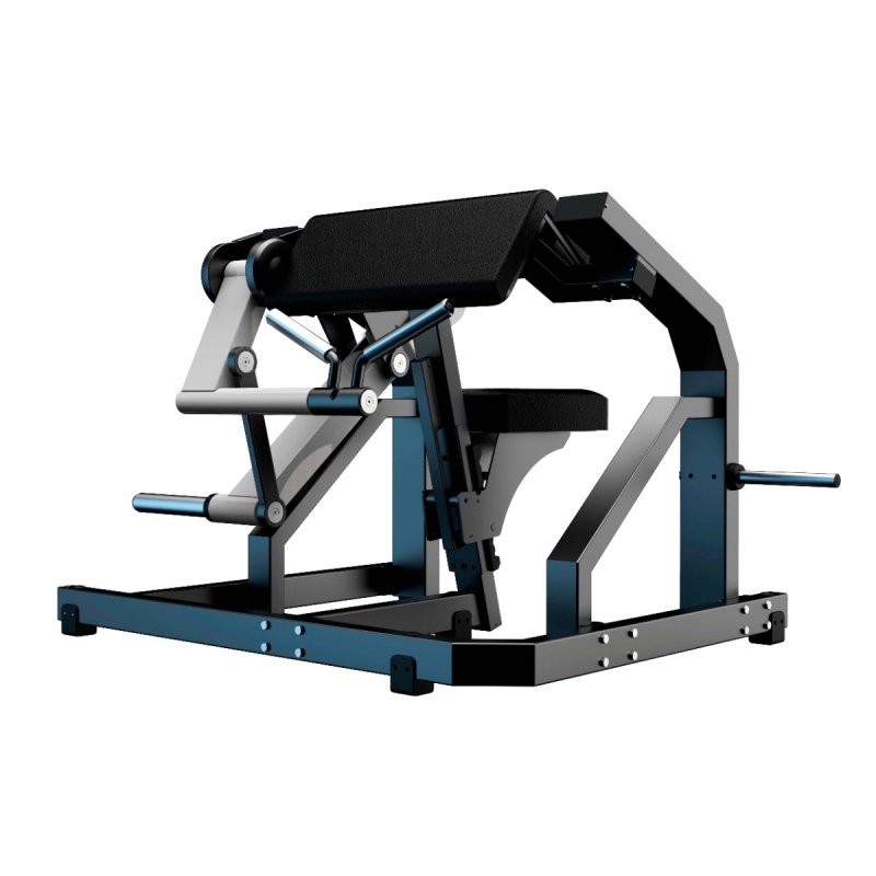 Бицепс-машина сидя, рычаги серые D970 DHZ Fitness