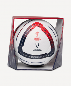 Мяч футбольный JÖGEL Meridian Elite RUSSIAN CUP BOX №5, размер 5 ЦБ-00004720