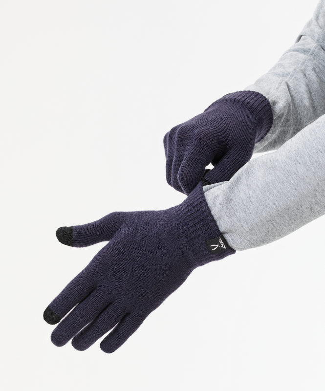 Перчатки ESSENTIAL Team Knitted Gloves, черный, размер XS/S, Jögel ЦБ-00003949