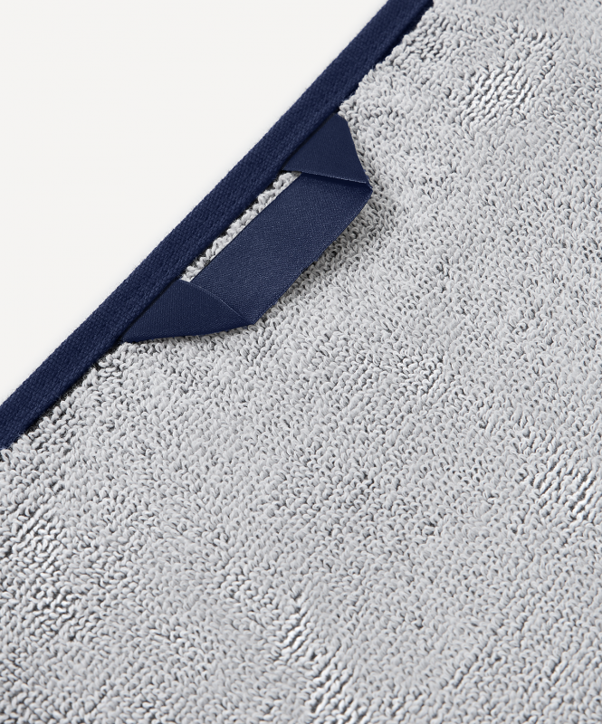 Полотенце спортивное JOGEL ESSENTIAL Towel L, 70х140, темно-синий/белый, размер Б/Р ЦБ-00004143