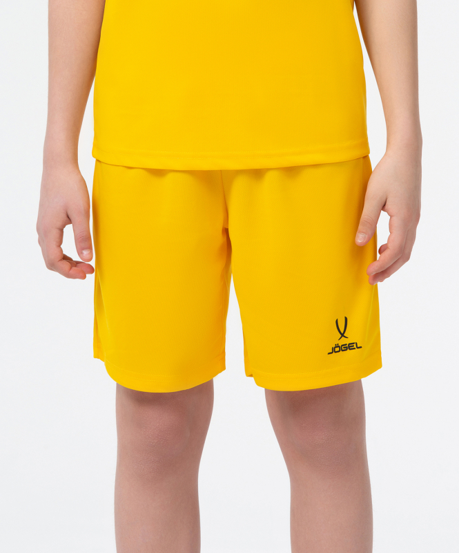 Шорты баскетбольные Camp Basic, желтый, детский, размер YL, Jögel УТ-00020161