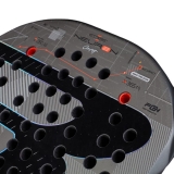 Ракетка для падела BULLPADEL Neuron 02 Comfort 27, 497243, для продв.игр., стекловолокно, карбон, сер