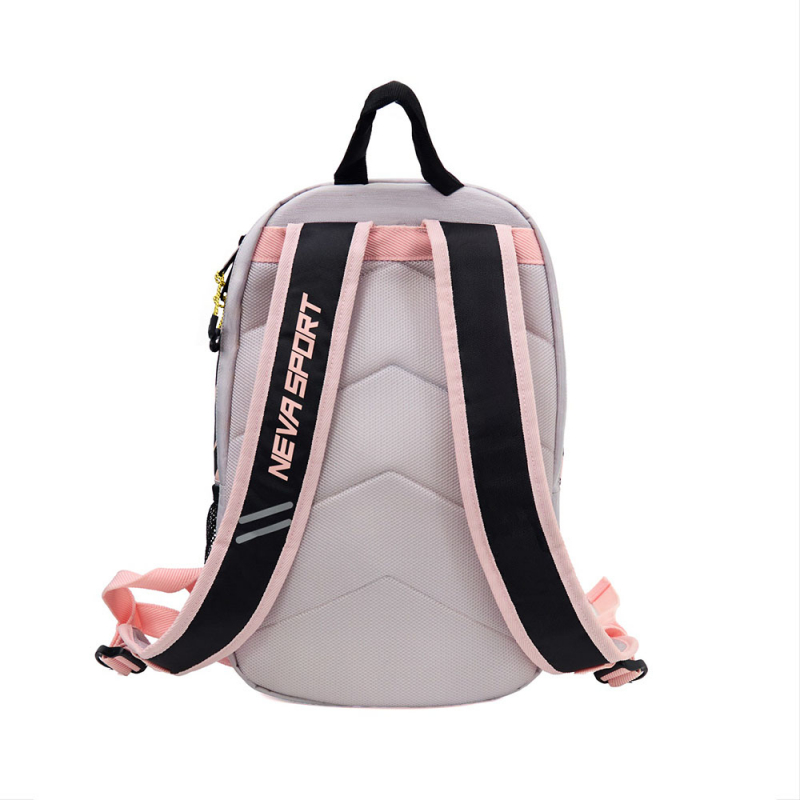 Рюкзак спорт. Neva Sport Kids, XBA1, 27х17х41см, полиэстер, розовый