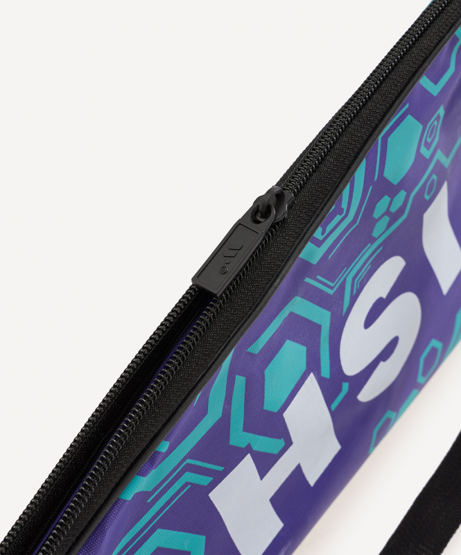 Набор для бадминтона WISH Firestar 780, 2 ракетки, 2 волана, голубой/фиолетовый ЦБ-00008285