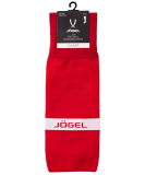 Гетры футбольные CAMP ADVANCED SOCKS, красный/белый, размер 43-45, Jögel ЦБ-00001339