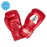 Кикбоксерские перчатки Super Star WAKO Approved красные Green Hill BGS-1213w 10oz