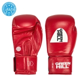Кикбоксерские перчатки Super Star WAKO Approved красные Green Hill BGS-1213w 10oz