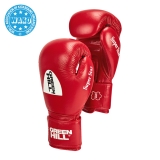 Кикбоксерские перчатки Super Star WAKO Approved красные Green Hill BGS-1213w 10oz