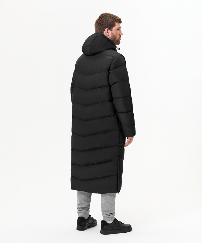 Пальто утепленное ESSENTIAL PerFormPROOF Padded Coat, черный, размер XXL, Jögel ЦБ-00003938