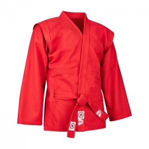 Куртка САМБО JUNIOR красная Green Hill SSJ-10369 28 - 30/120-130см