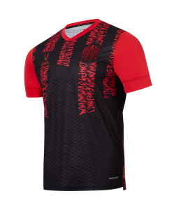 Футболка игровая JOGEL AMKAL PerFormDRY Jersey, черный/красный, размер L ЦБ-00004457