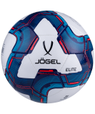 Мяч футбольный Elite, №5, белый/синий/красный, Jögel