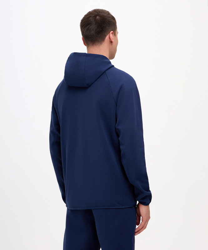 Худи на молнии ESSENTIAL Athlete Hooded FZ Jacket, темно-синий, размер M, Jögel ЦБ-00003270