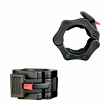 Замок Lock-Jaw с фиксатором для грифа 50 мм чёрн.нейлон. (комплект)