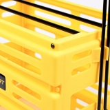 Корзина для теннисных мячей NEVA SPORT, UEA1_Y, на 75 мячей, пластик, желтый