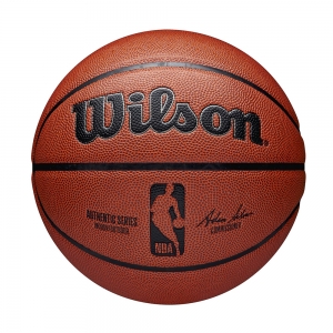 Мяч баск. WILSON NBA Authentic, WZ2016501XB7, размер 7, полиуретан, коричневый