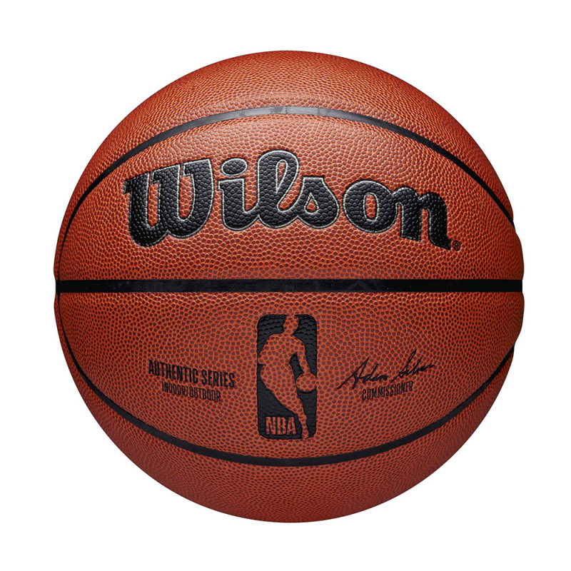 Мяч баск. WILSON NBA Authentic, WZ2016501XB7, размер 7, полиуретан, коричневый