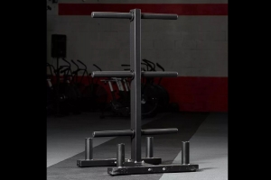 Стойка для хранения дисков и 4х грифов Olympic Plate Tree YOUSTEEL