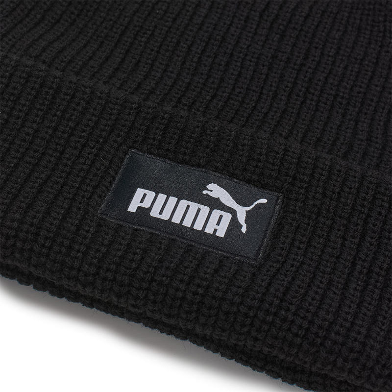 Шапка PUMA ESS High Crown Beanie, 02641001, 100% акрил, черный